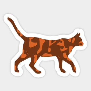 Calico Cat Sticker